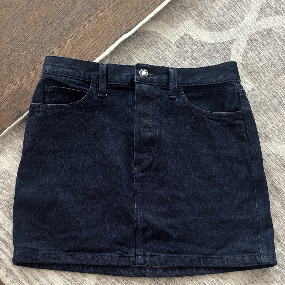 Favorite Daughter The Otto Denim Mini Skirt 27 - Picture 2 of 6